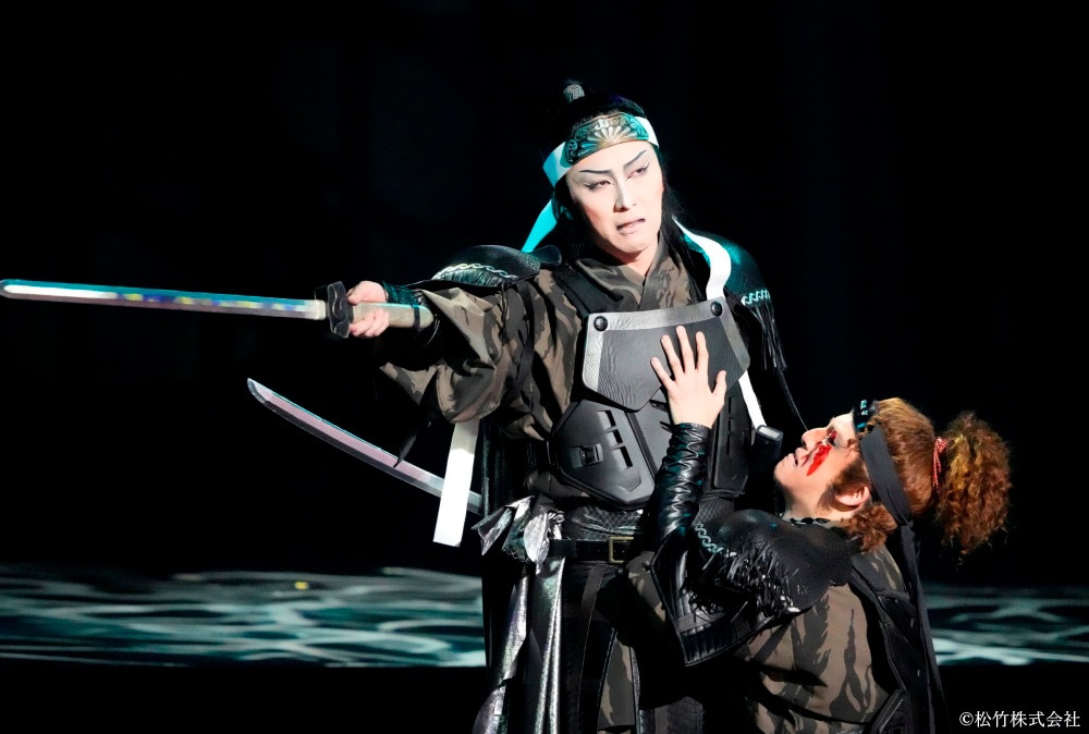 「歌舞伎NEXT 朧の森に棲む鬼」より、尾上松也主演版の様子。©︎松竹株式会社