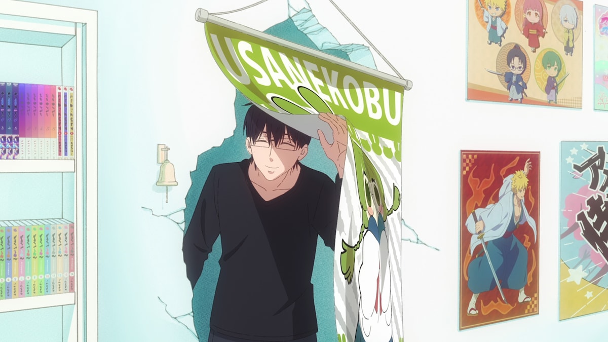 TVアニメ「ただいま、おじゃまされます！」第1話より、佐槻鏡斗。