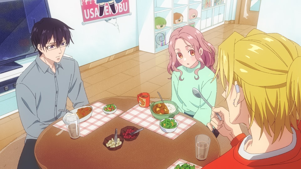 TVアニメ「ただいま、おじゃまされます！」第2話より。