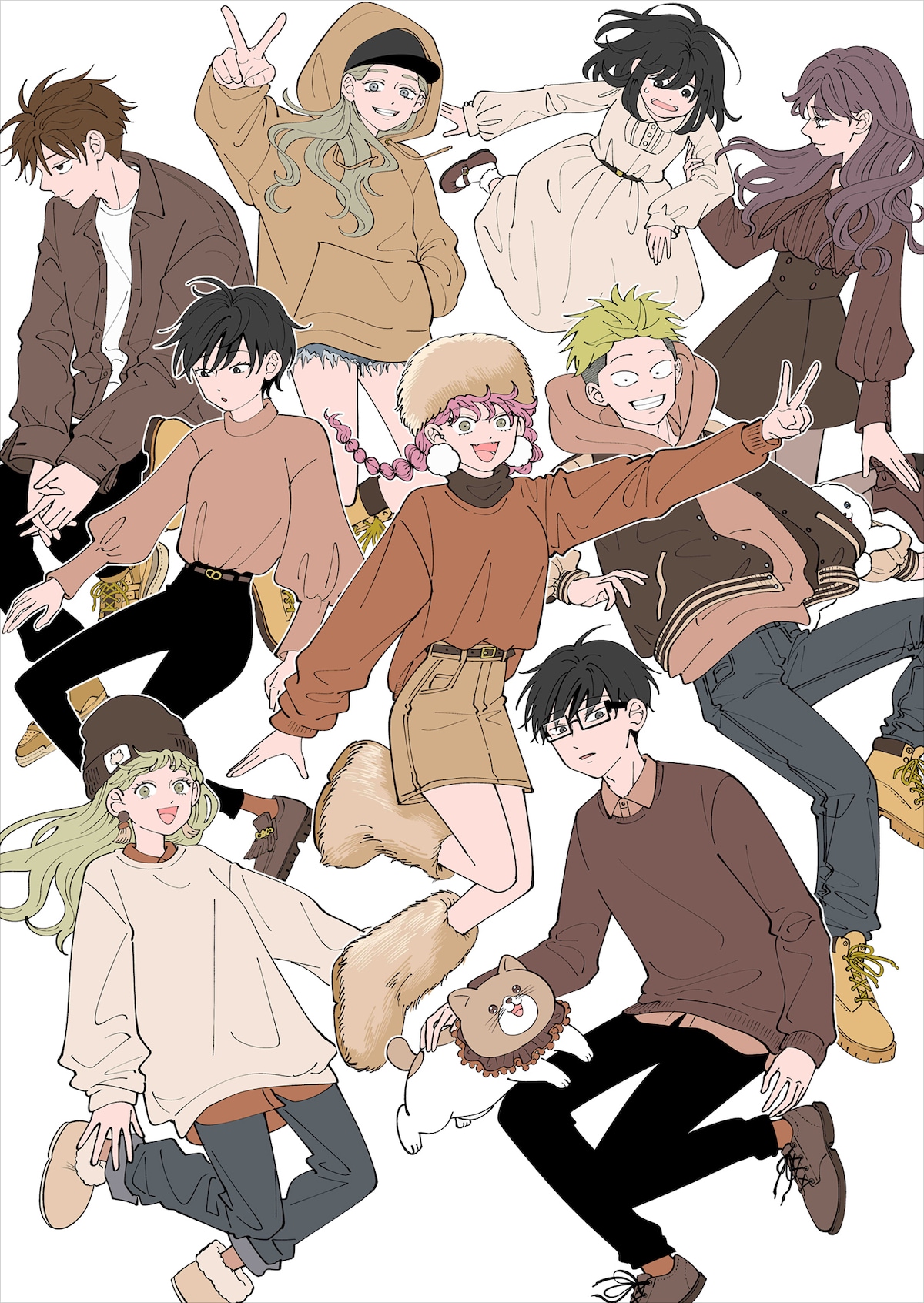 「正反対な君と僕」カラーカット ©阿賀沢紅茶／集英社