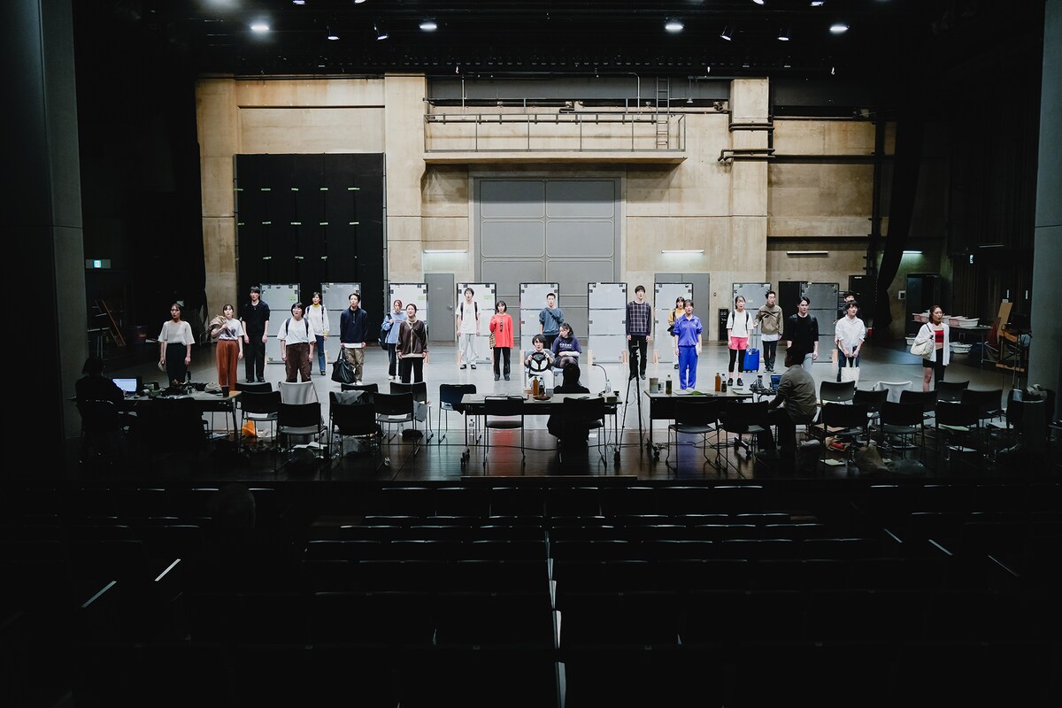 「アンサンブルデイズ―彼らにも名前はある―」稽古の様子。