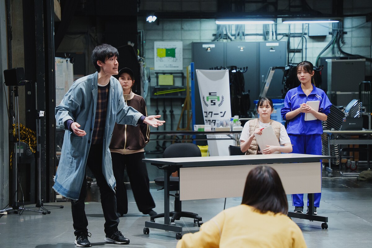 「アンサンブルデイズ―彼らにも名前はある―」稽古の様子。