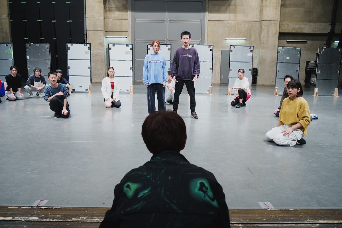 「アンサンブルデイズ―彼らにも名前はある―」稽古の様子。