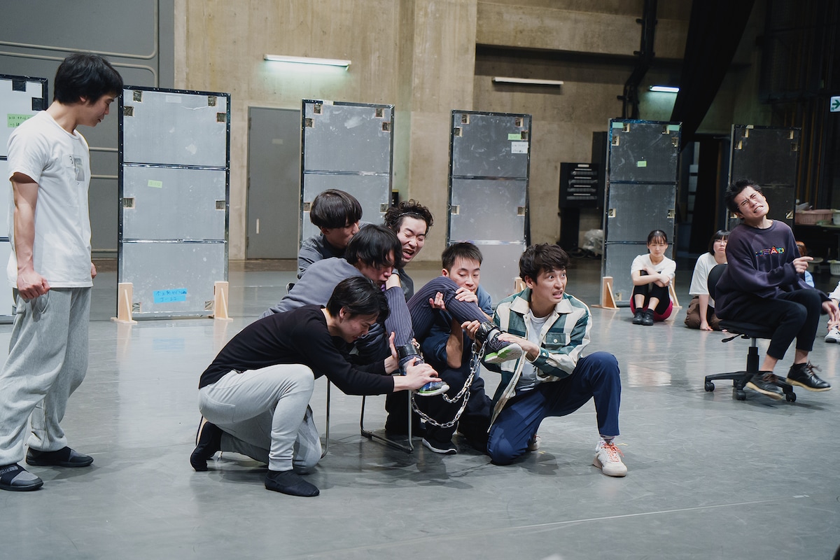 「アンサンブルデイズ―彼らにも名前はある―」稽古の様子。