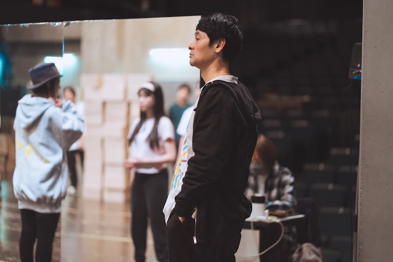 「アンサンブルデイズ」ダンス稽古の様子。