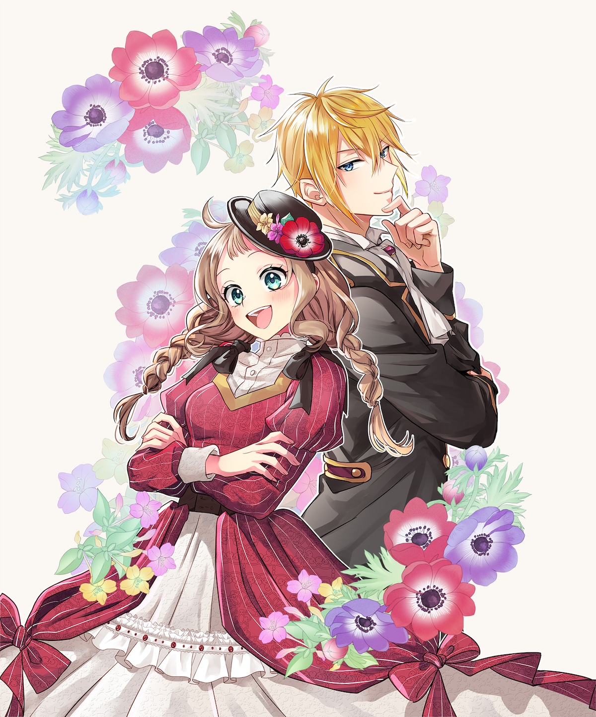 「10回婚約破棄された私が冷徹公爵様に溺愛されるなんて罠ですか？」イラスト