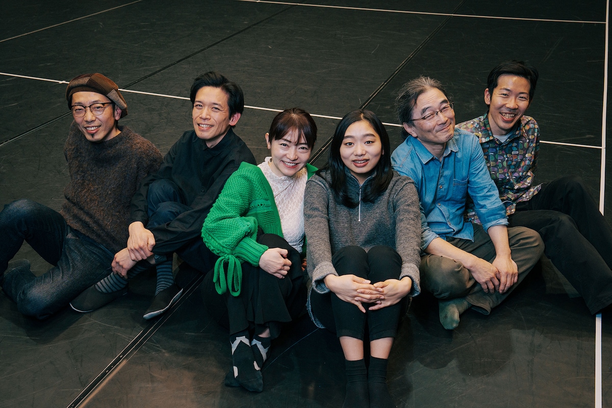 左から瀬口章一、清水良憲、長谷川幸子、松井香乃、小野寺伸二、神野勇咲。