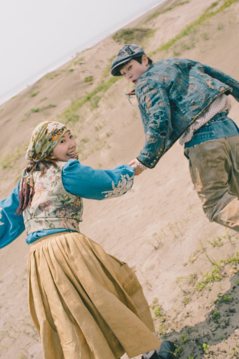 フライングシアター自由劇場 第6回公演「西に黄色のラプソディ」チラシ