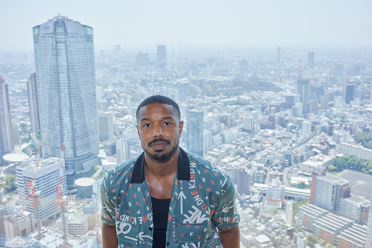 今回が初来日となったマイケル・B・ジョーダン。来日中はJUMP SHOPやアニメの制作会社を訪れるなどマンガ・アニメ好きの一面を見せた。