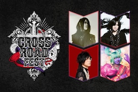 ヴィジュアル系黄金期フェス「CROSS ROAD Fest」座談会｜HIRO（La'cryma Christi）、有村竜太朗（Plastic Tree）、杉本善徳（Waive）、seek（Psycho le Cému）