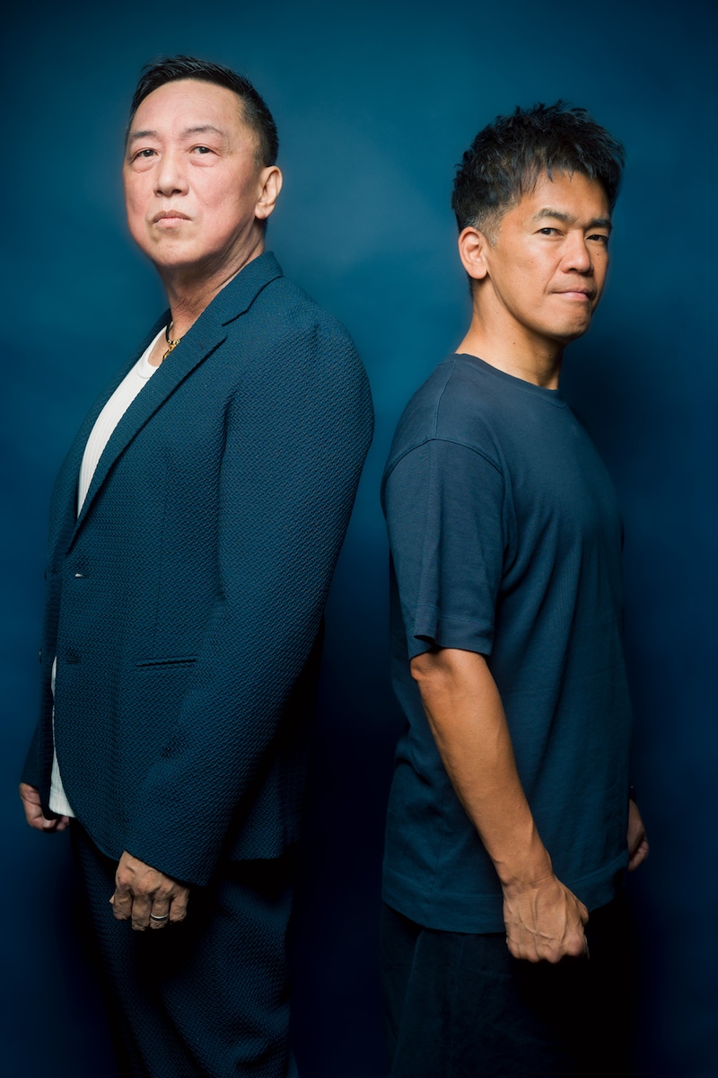 左から森恒二、武井壮。