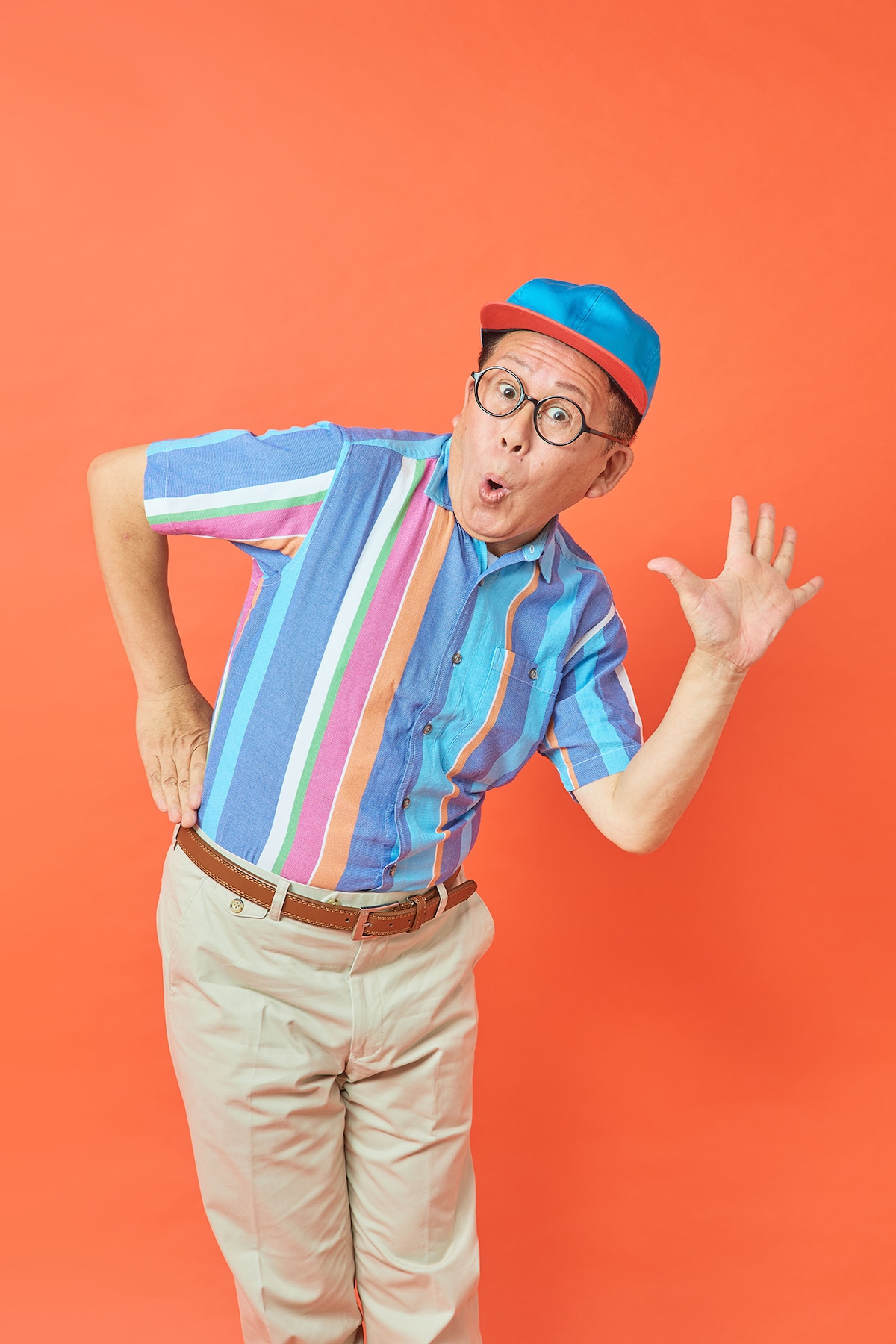 久保田雅人。さすがは慣れた様子で、次々と見事なポージングを披露してくれた。