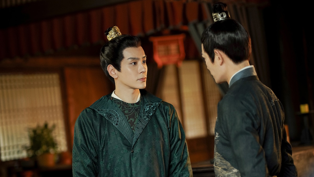 ウェイ・ジャーミン（魏哲鳴）演じる金吾衛（きんごえい）の将軍・邱慶之（きゅうけいし）。横槍を入れて妨害したり手柄を横取りしたりとたびたび李餅と対立する