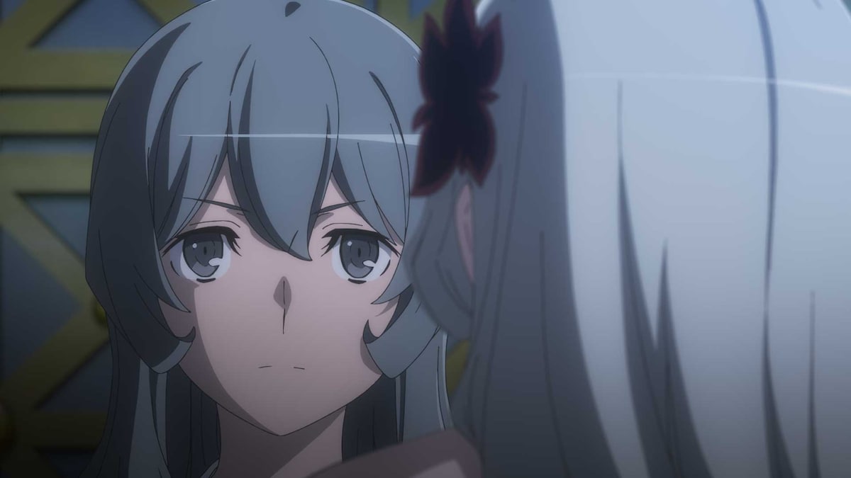 フレイヤと言葉を交わすシル。