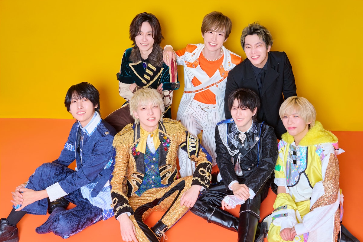 左上から時計回りで青野精一郎(ReLIT)、気まぐれプリンス(MeseMoa.)、マンチ漢(わんちゃんわんわんねこにゃんにゃん)、りんと(Milky Monster)、しゅん(ナナクロニクル)、ようた(パンダドラゴン)、矢吹藍(ラムネ商店街)。