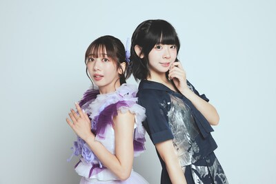 真山りか（左）と高咲陽菜（右）。