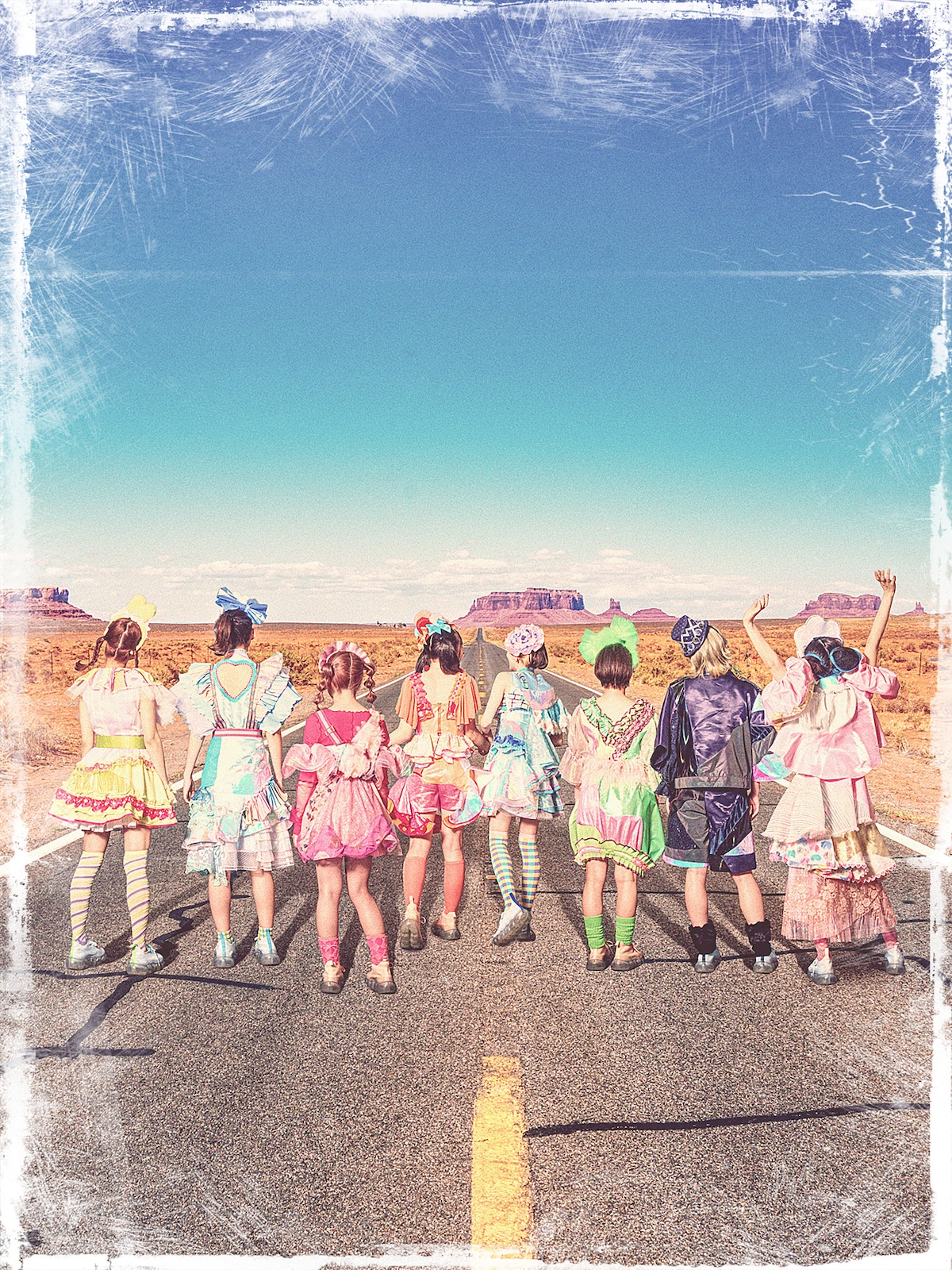 「でんぱ組.inc Zeppツアー2022 『お前らDEMPARKまで行くんだろ？乗りな！』」告知ビジュアル