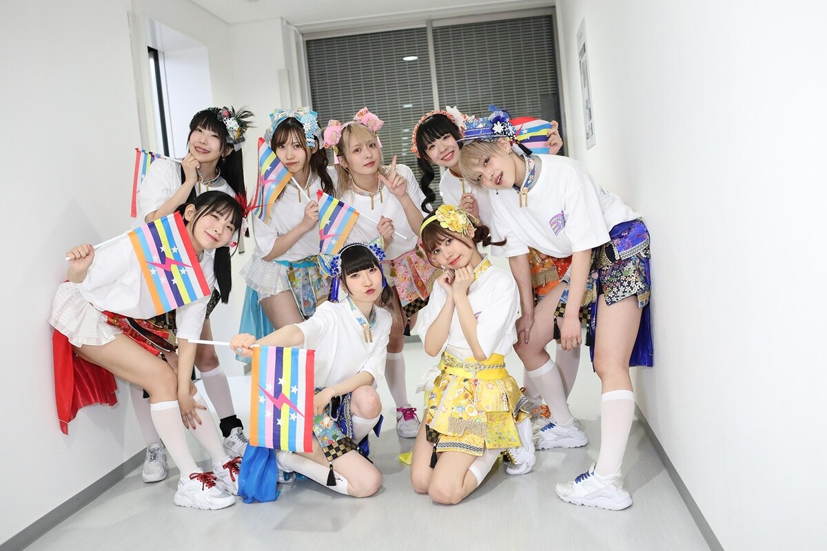 「ONE NATION UNDER THE DEMPA TOUR」東京・J:COMホール八王子公演の舞台裏（撮影：チェリーマン）。