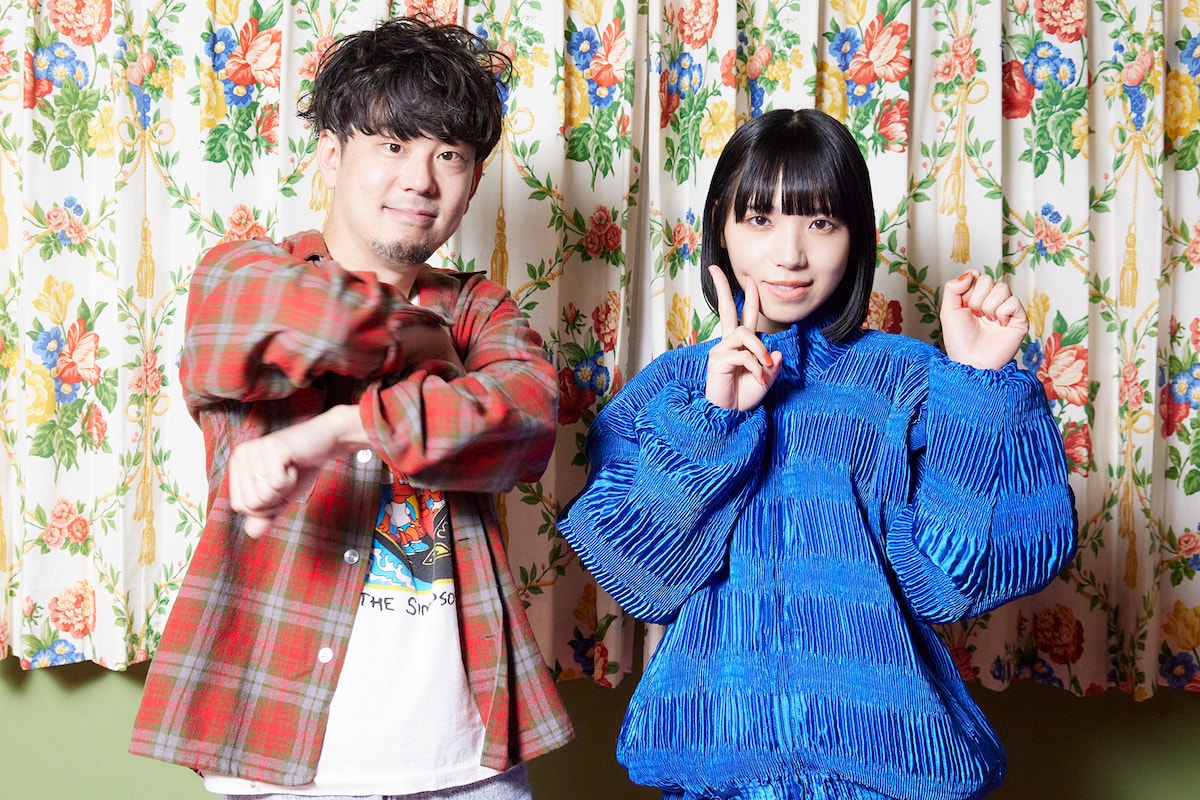 左から釜中健伍（DENIMS）、アユニ・D（BiSH）。