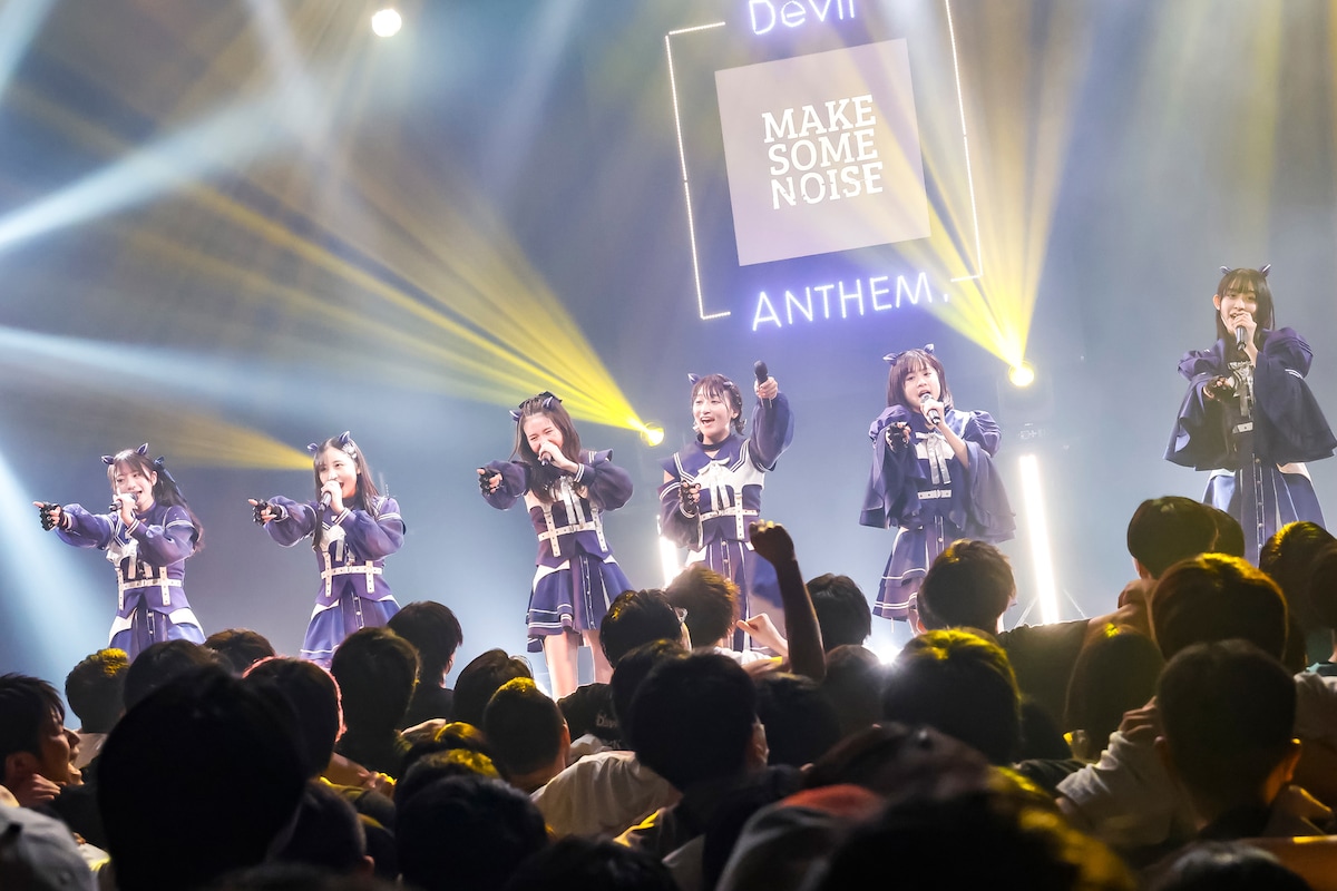 「Devil ANTHEM. 再始動単独公演『Rebuilders vol.1』」の様子。（撮影：笹森健一）