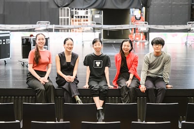 平井優子とパフォーマーたちが語る「Disco on the planet」ダンス×現代サーカスで、劇場を宇宙に