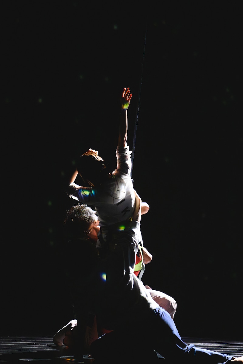 「Disco on the planet」舞台稽古の様子。