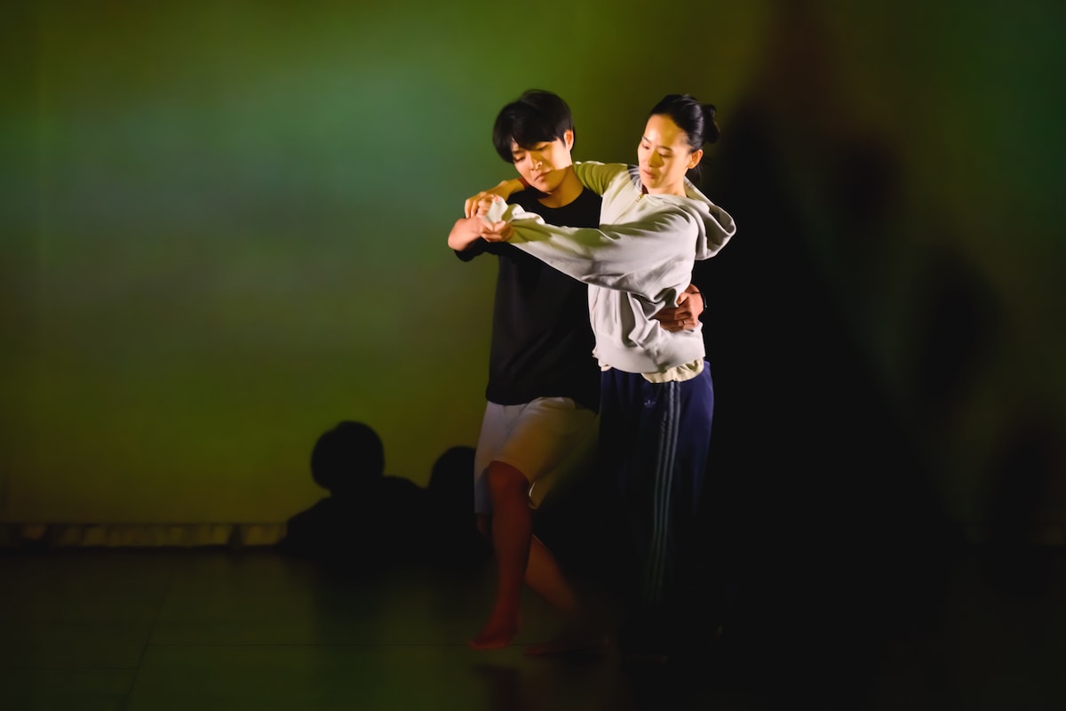 「Disco on the planet」舞台稽古の様子。