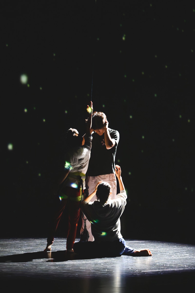 「Disco on the planet」舞台稽古の様子。