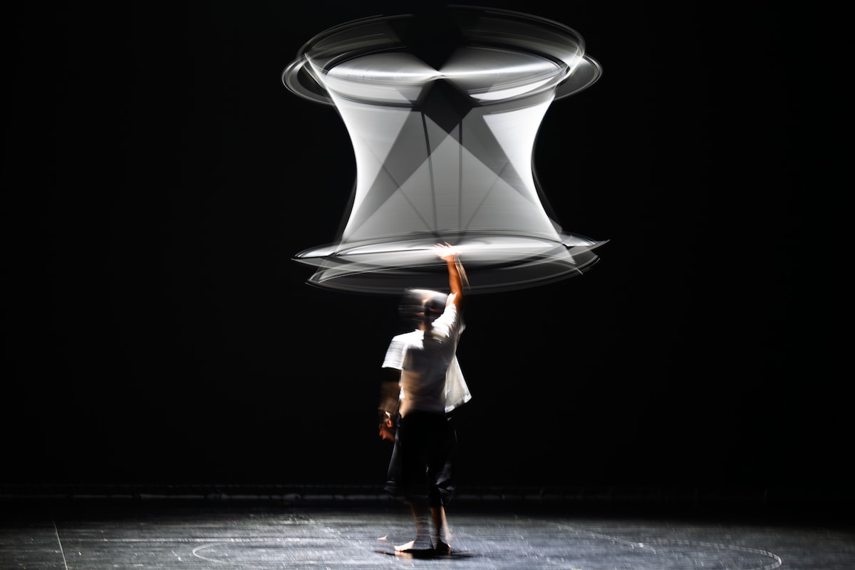 「Disco on the planet」舞台稽古の様子。