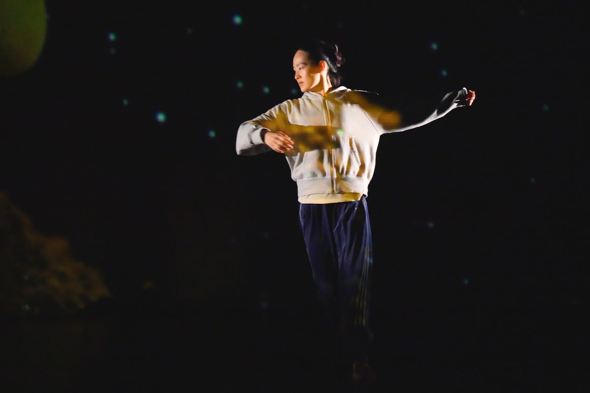 「Disco on the planet」舞台稽古の様子。