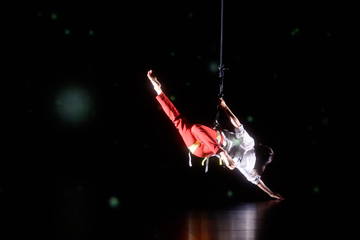 「Disco on the planet」舞台稽古の様子。