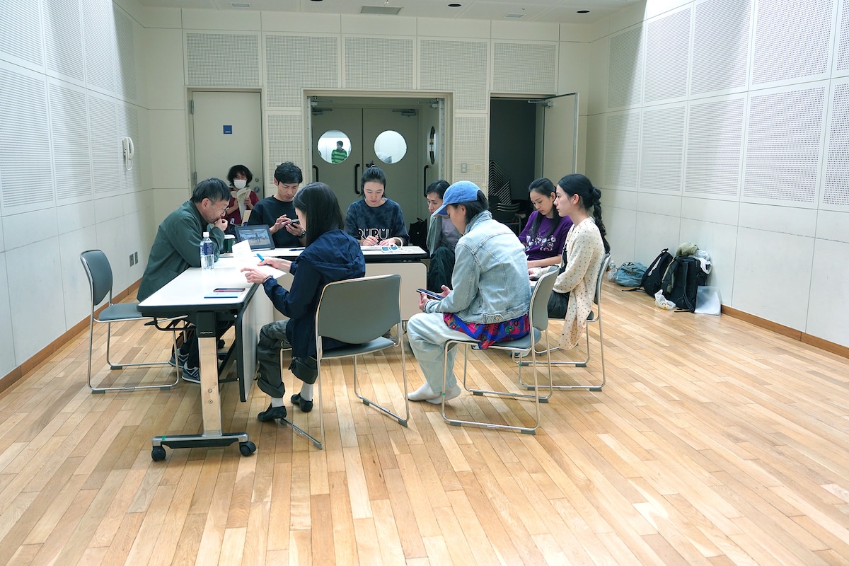 サヘル・ローズ / 石村みか / 小幡貴史企画の様子。（撮影：熊井玲）