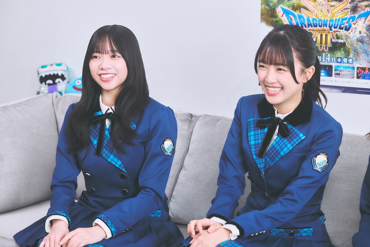 左から山口陽世、平尾帆夏。