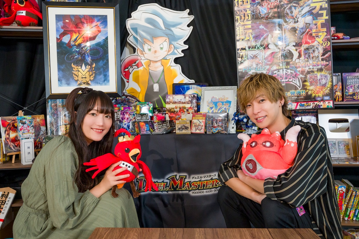 左から菱川花菜、鵜澤正太郎。