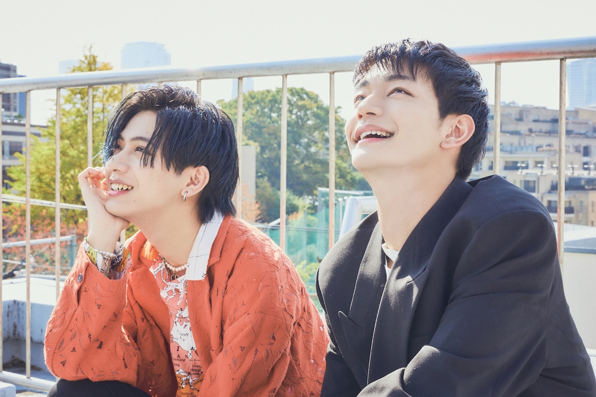 田中洸希(SUPER★DRAGON)と吉澤要人(原因は自分にある。)。