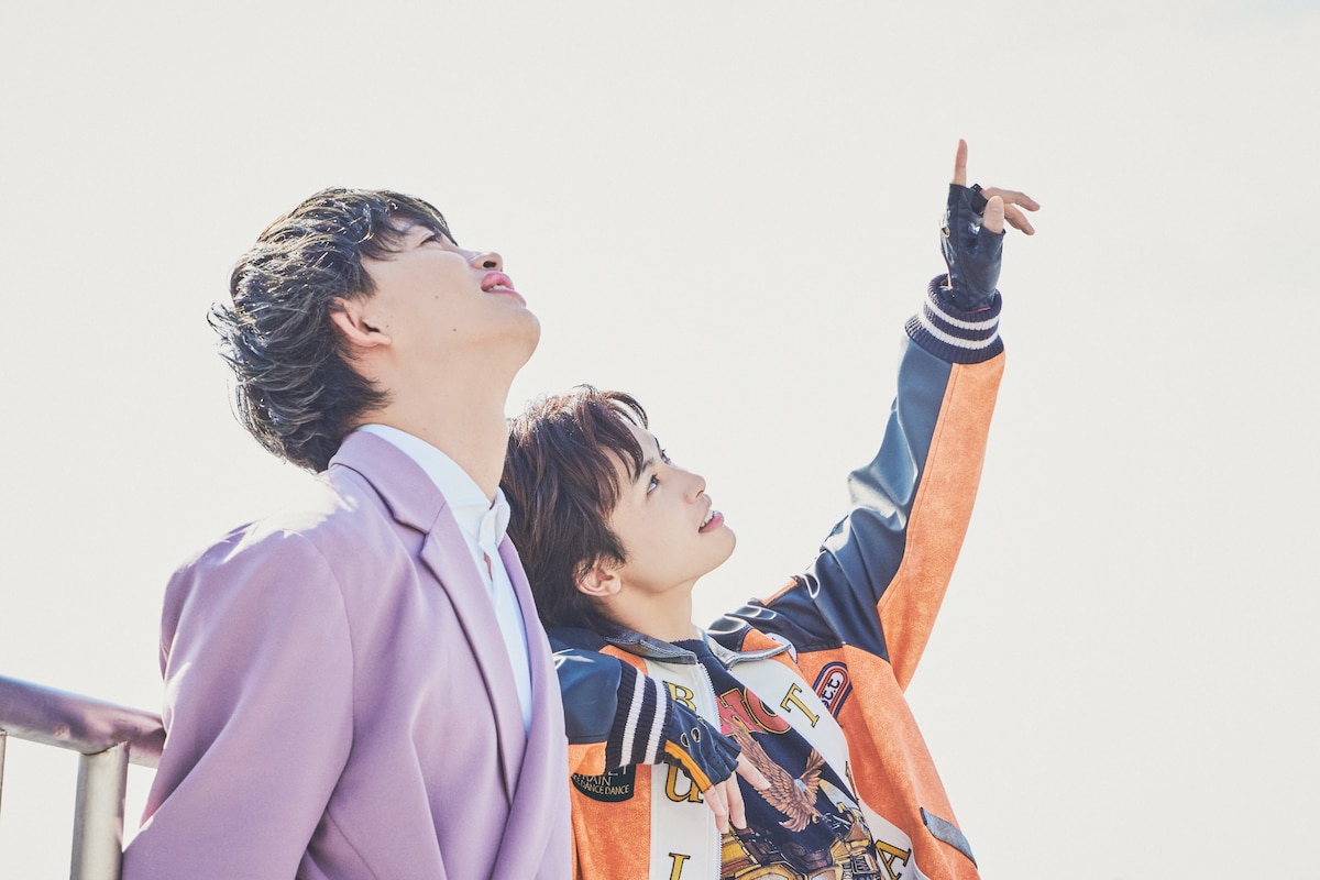 NAOYA（ONE N' ONLY）とタクヤ（超特急）。