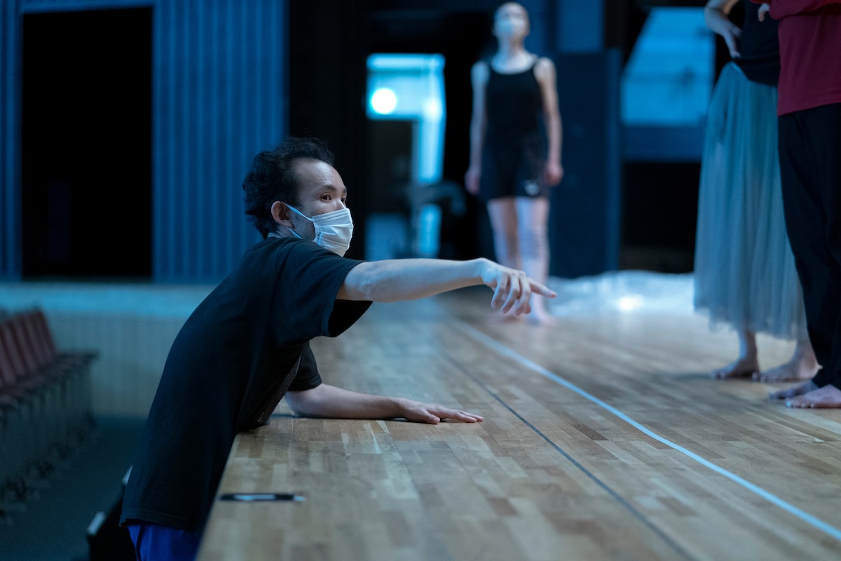 「浜辺のアインシュタイン」リハーサルの様子。(撮影:加藤甫)