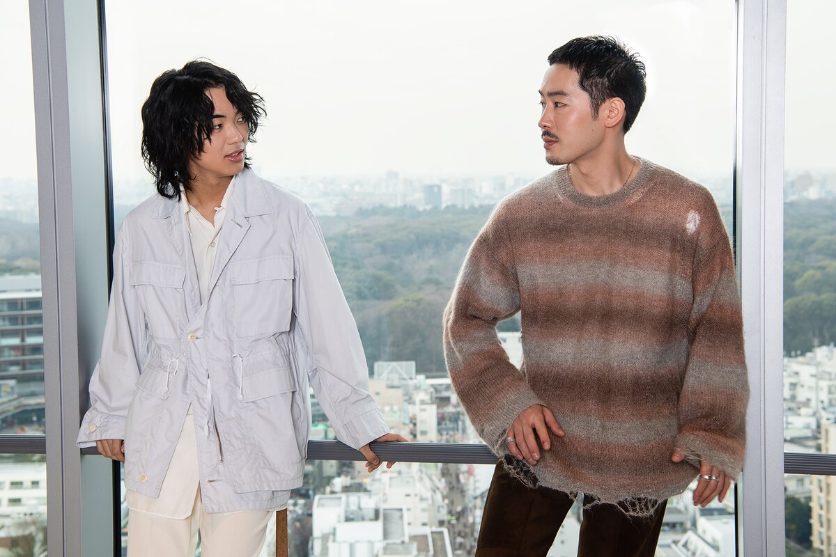 左から映秀。、TENDRE。