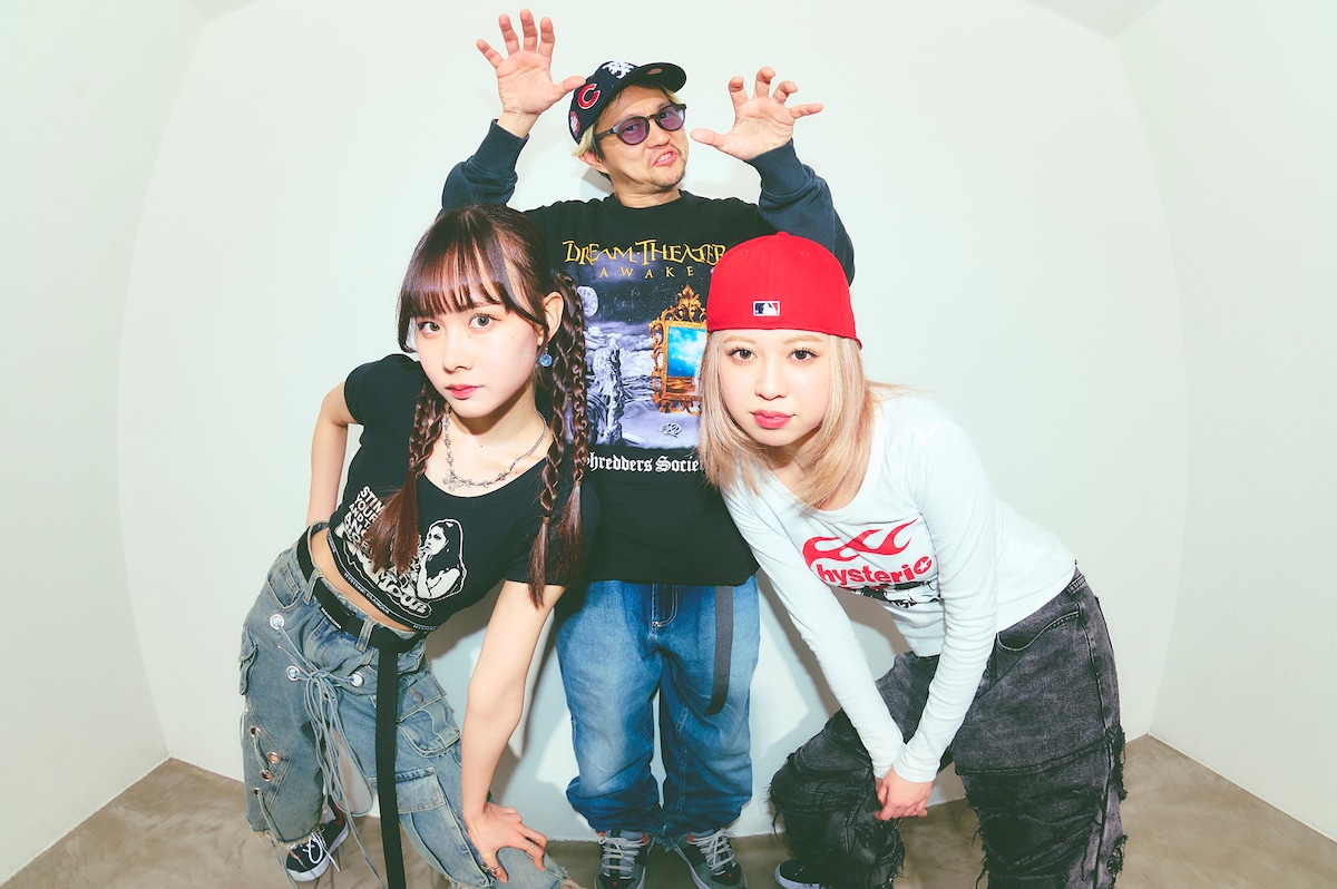 左からEmma、Kuboty、Menu。