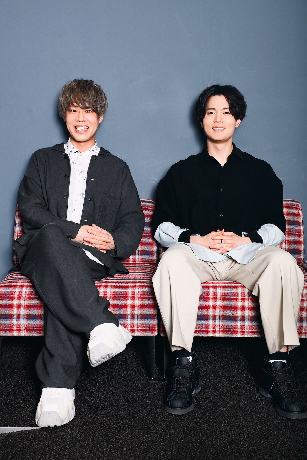 左から神尾晋一郎、駒田航。