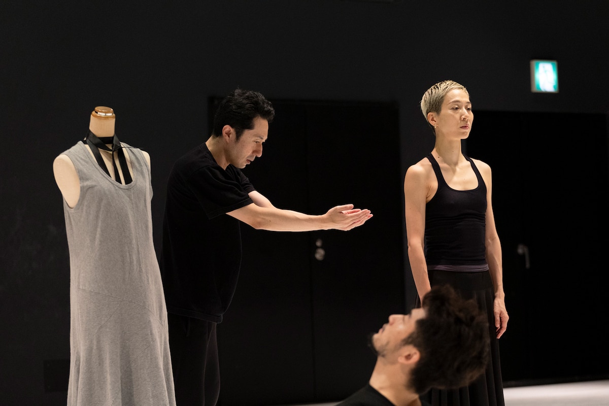 新作「Suspended Garden－宙吊りの庭」稽古の様子。