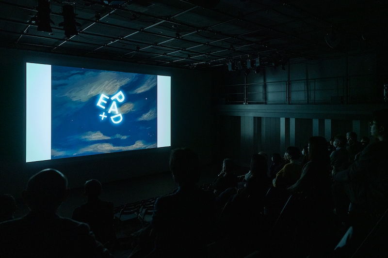 「EPAD Re LIVE THEATER in Kyoto ～時を越える舞台映像の世界～」上映会の様子。（撮影：吉見崚）