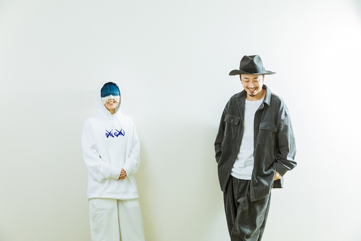 左からyama、大木伸夫(ACIDMAN)。