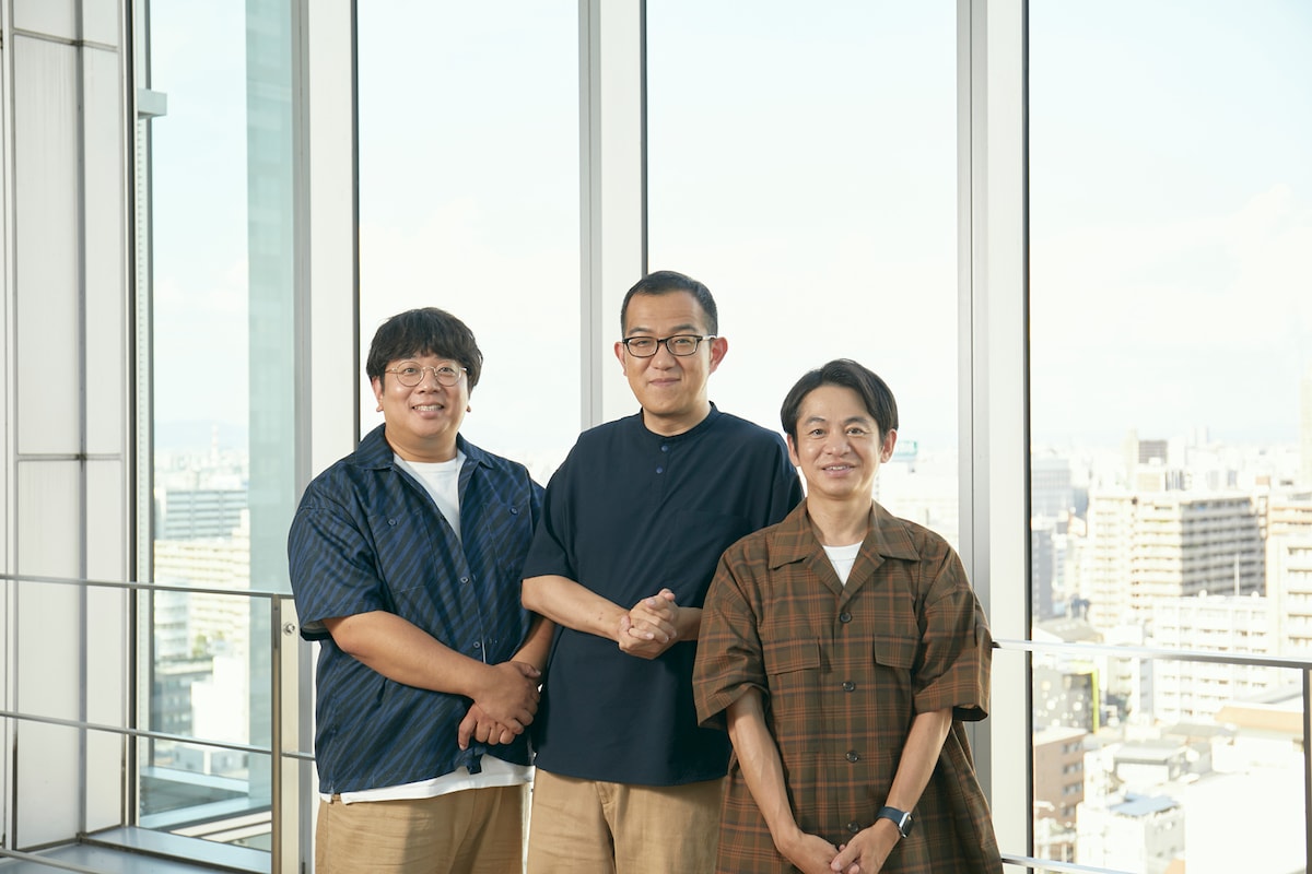 左から諏訪雅、上田誠、永野宗典。