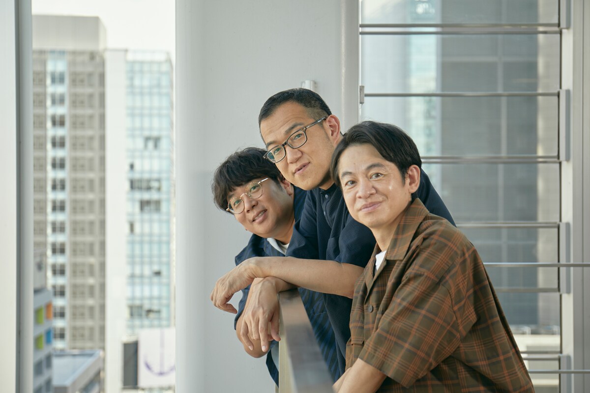 左から諏訪雅、上田誠、永野宗典。