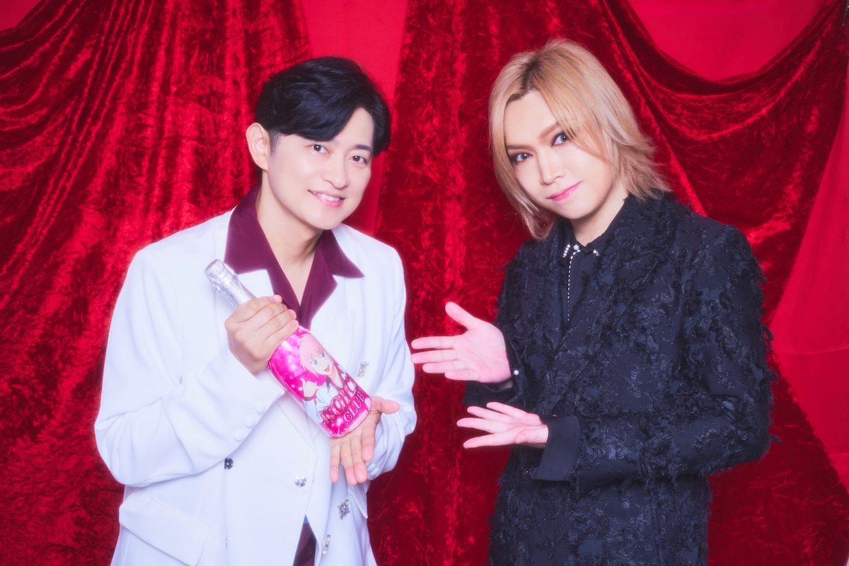 左から下野紘、鬼龍院翔。