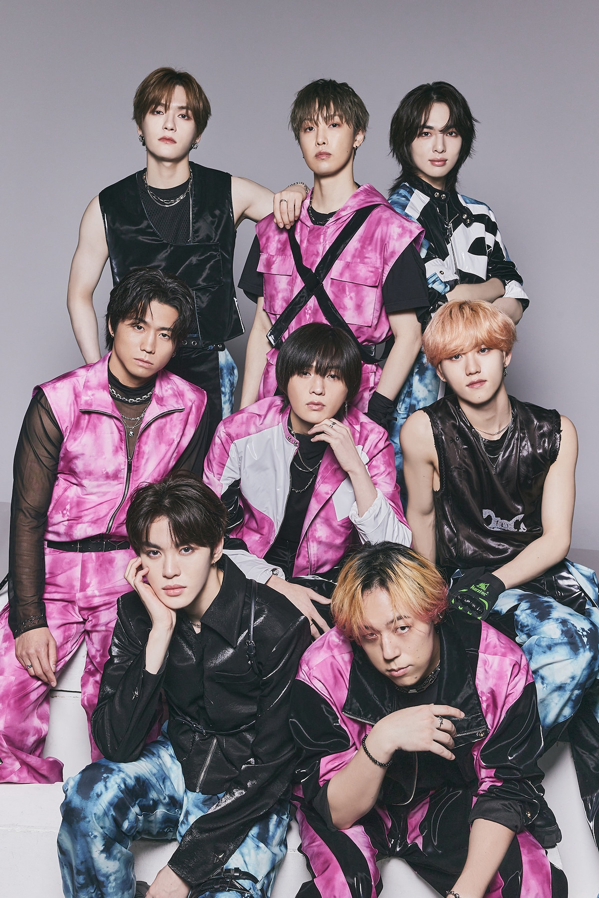 本インタビューに参加したFANTASTICSとEPEXのメンバーたち。