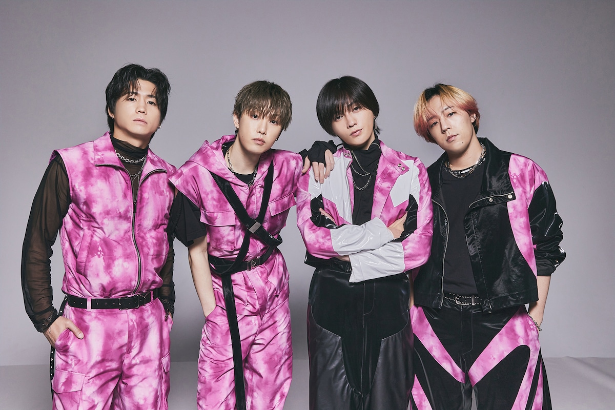 左から瀬口黎弥、堀夏喜、八木勇征、世界。