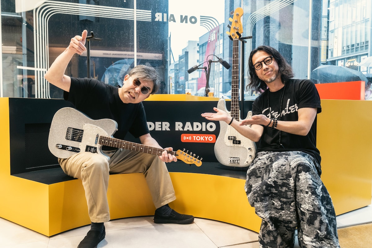 左から向井秀徳、ジョー横溝。