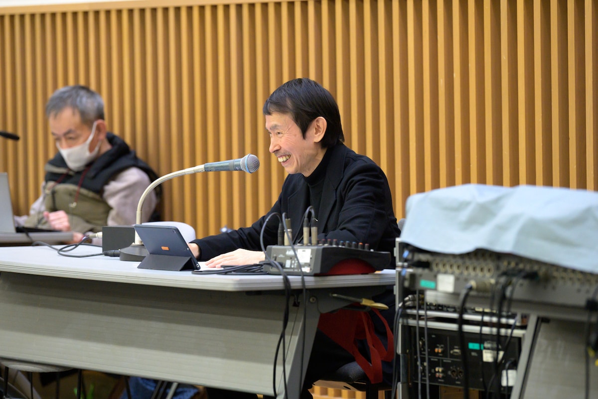 「ラーマーヤナ物語」稽古の様子。宮城聰。